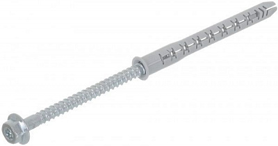 Дюбель с пластиковым гвоздем 58x80 мм 1 шт.