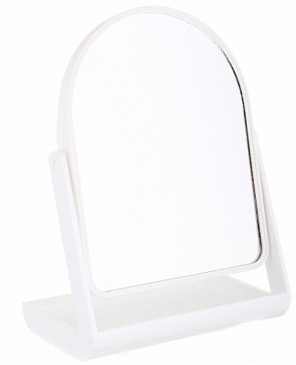 Дзеркало косметичне Luna з підставкою для зберігання 21.3х16x9.8 см