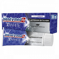 Зубна паста Blend-a-Med 3D White Деревне вугілля 100 мл