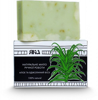 Мыло органическое ЯКА Алое и пчелиный воск 75 г
