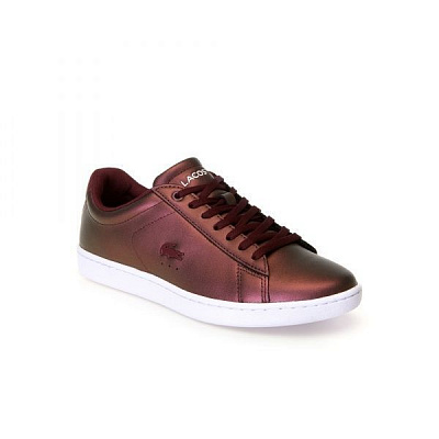 Кеди Lacoste CARNABY EVO 318 5 SPW 736SPW00132H2 р. UK 4,5 бордовий