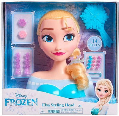 Ігровий набір Just Play Frozen Ельза для стилізовані зачісок 14 предметів