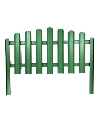 Заборчик садовый 500x370 (цвет зеленый) SG-713