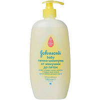 Шампунь-піна Johnson's Baby Від маківки до п'ят 500 мл