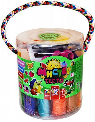 Набір тіста для ліплення Strateg Містер тісто 22 кольори 71109