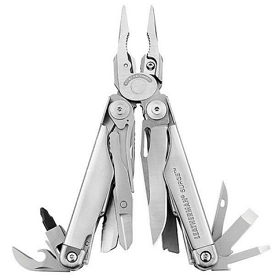 Мультитул Leatherman SURGE, Нейлоновий чохол, Картонна коробка, 21 інструмент 830165