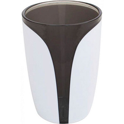 Стакан Trento Arte Gray бело-серый