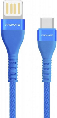 Кабель Promate Vigoray-C USB - USB Type-C 1,2 м синий (vigoray-c.blue) 