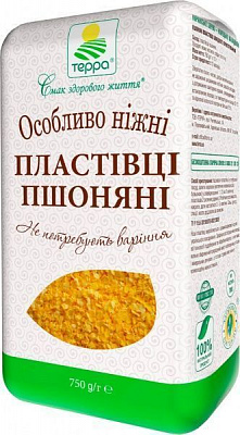 Хлопья Терра пшенные быстрого приготовления 500 г 
