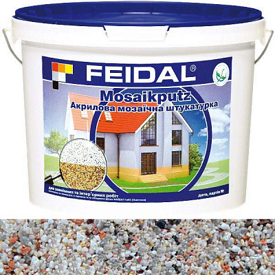 Декоративная штукатурка мозаичная Feidal Mosaikputz maxi C30 1-4 мм 25 кг