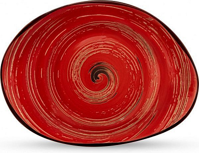Блюдо Spiral Red камень WL-669242/A Wilmax