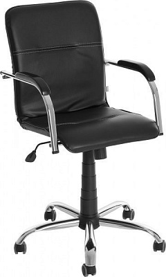 Кресло Самба-RC орех скаден черный 