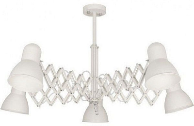 Светильник Nowodvorski Harmony 5x60 Вт E27 белый 6871 