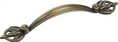 Меблева ручка DR 62 G4 96 мм стара бронза DC