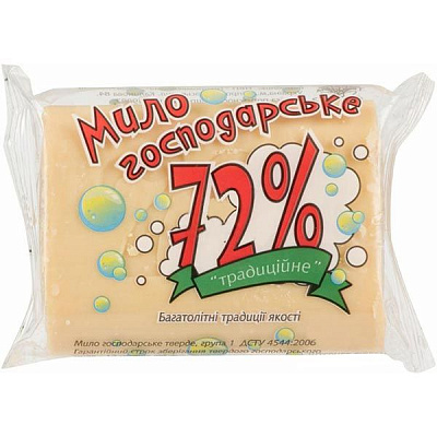 Хозяйственное мыло 72% традиционное 180 г 1 шт./уп.