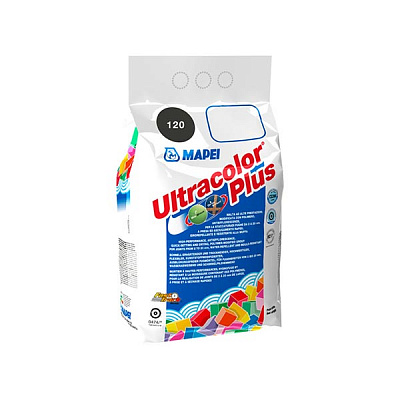 Фуга Mapei Ultracolor Plus 120 5 кг черный 