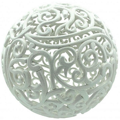 Куля ажурна MISLT d30 см BALL300-0 білий