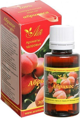 Масло натуральное Лия Абрикос 30 мл 