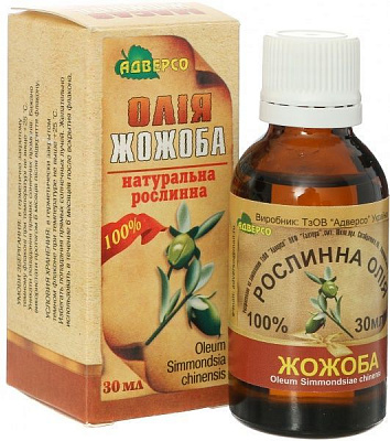 Натуральна олія Адверсо Жожоба 30 мл