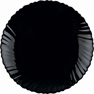 Тарілка обідня Black Wave 220 мм Vittora