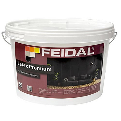 Краска акриловая Feidal Latex Premium TR глубокий мат 2,3л