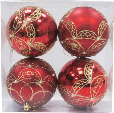 Набір іграшок Навіс d100 мм 4 шт./уп.