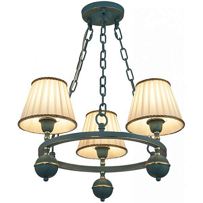 Люстра Altalusse INL-6136P-03 зелена бронза