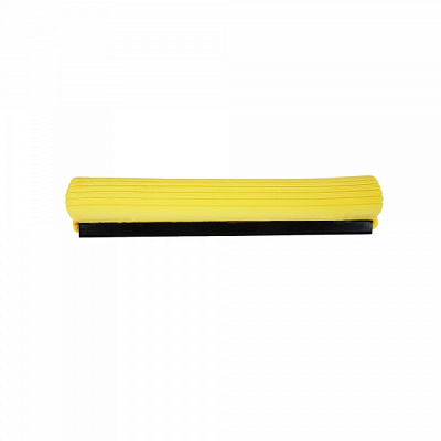 Сменная насадка к швабре мягкая PVA 33 см желтая 