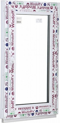 Окно поворотно-откидное Windoff's 58 800x1200 мм правое 