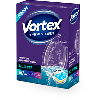 Таблетки для ПММ Vortеx Oxigen power All in 1 60 шт.