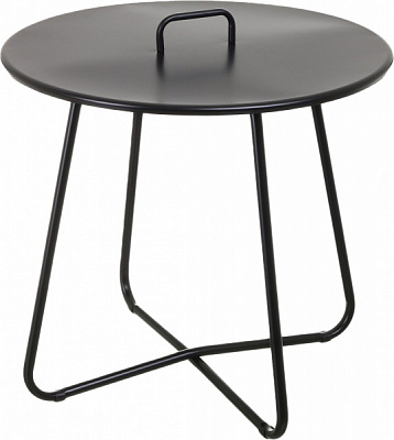 Стіл журнальний Lola чорний 550x500мм