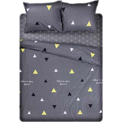 Комплект постільної білизни двоспальний Underprice Урбіно сірий