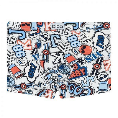 Майка для мальчиков Bibo 44033 р.104 белый с синим 