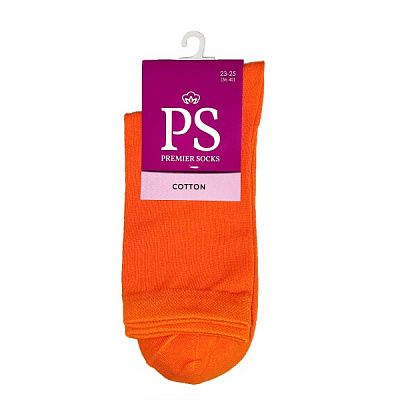 Шкарпетки Premier Socks Еліт класичні р. 23-25 помаранчевий