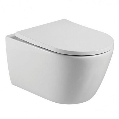 Унитаз подвесной Imprese BlatnaRimless i11839 с сиденьем soft-close