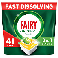 Капсулы для посудомоечных машин Fairy Original Все-в-1 41 шт.