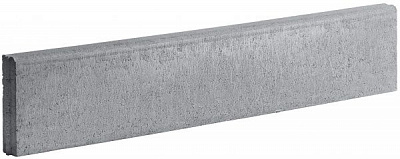 Поребрик 60x1000x200 мм сірий Моноліт-Брук