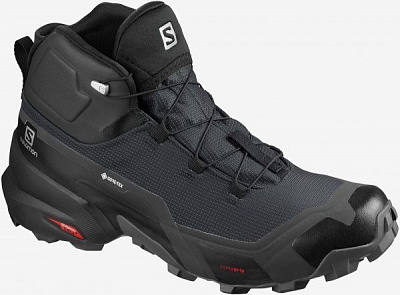 Черевики Salomon CROSS HIKE MID GTX PHANTOM/Bk/Ebon L41118500 р. UK 10 чорний