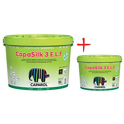Комплект Caparol CapaSilk 3 Base 1 10 л + 2.5 л