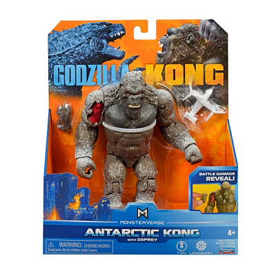 Игрушка GODZILLA VS. KONG Антарктический Конг со скопой 35309 