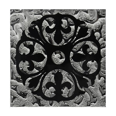 Плитка Grand Kerama Тако Бутон платина рифлена 777 6,6x6,6