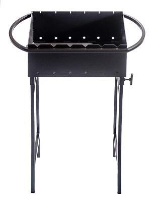 Мангал Metalzavod 6-2N на 6 шампуров со съемными ножками