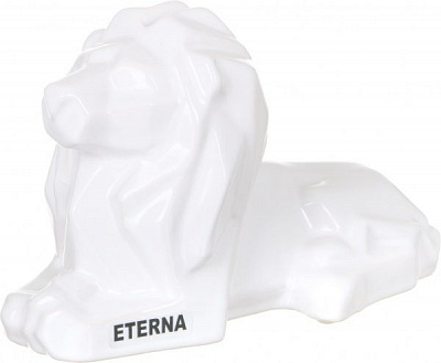 Статуетка Лев 2509-13 Eterna біла