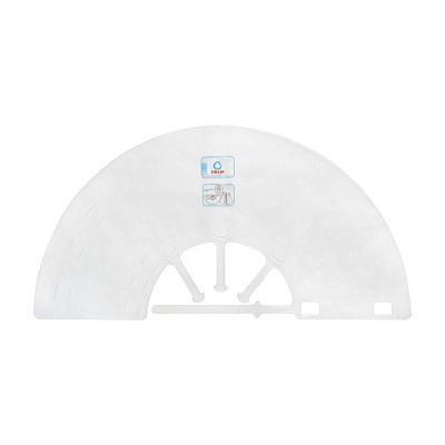 Воротник ветеринарный Dog Extreme размер L (А 44-50 см, В 25 см)