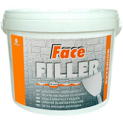 Шпаклевка Eskaro Face Filler фасадная 10 л