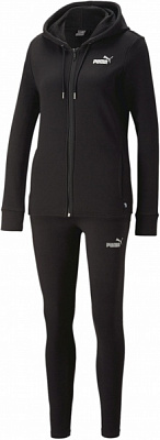 Спортивний костюм Puma METALLIC TRACKSUIT TR PUMA BLACK 67370101 р.S чорний