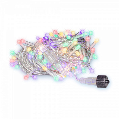 Декоративная гирлянда Джаз Лайт DC-LD120-M-E встроенный светодиод (LED) 120 ламп 12 м 