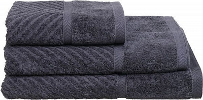 Рушник махровий Magic 100x150 см графіт La Nuit