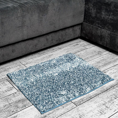Коврик для ванной Dariana Comfort 60x100 см синий