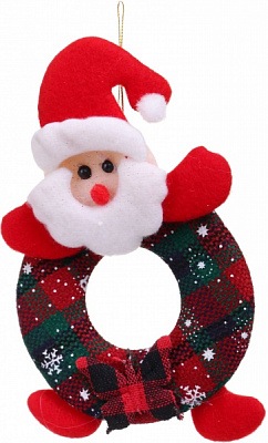 Декоративна підвіска Дід Мороз 16x10 см NY21058